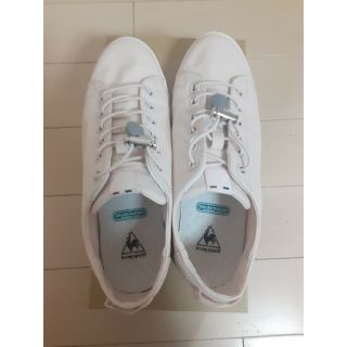 ルコックスポルティフ(le coq sportif)の昨年購入　ルコックスポルティフ　晴雨兼用スニーカー　ピンク　23㎝(スニーカー)