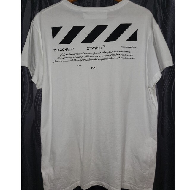 OFF-WHITE - オフホワイトTシャツの通販 by yususu's supshop｜オフ