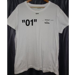 極美品 OFF-WHITE オフホワイト 服 トップス XXS ロゴプリント 半袖Ｔシャツ コットン ピンク メンズ