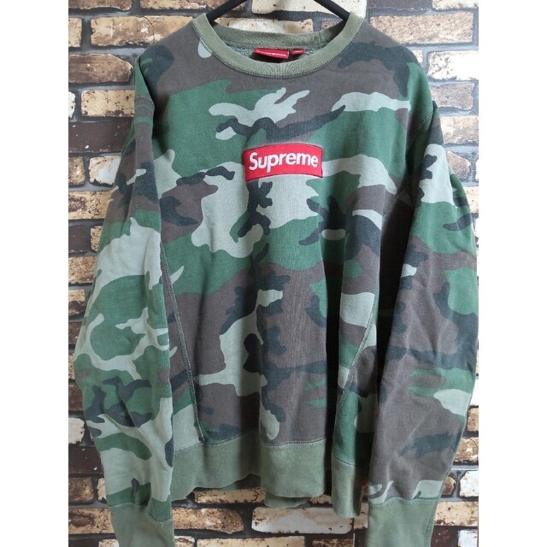Supreme Box Logo Crewneck Camo Supreme Box Logo Crewneck Camo