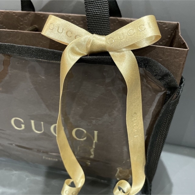 Gucci(グッチ)の【GUCCI】ビニールバッグショッパー レディースのバッグ(ショップ袋)の商品写真