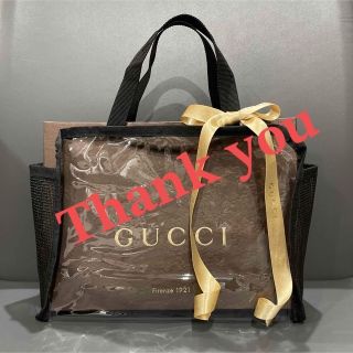 グッチ(Gucci)の【GUCCI】ビニールバッグショッパー(ショップ袋)