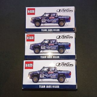 タカラトミー(Takara Tomy)のトミカ ハイラックス TEAM JAOS HILUX ラリーカー トヨタ (ミニカー)