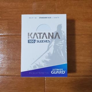 カタナ(KATANA)の【ホワイト】katana カタナ スリーブ 100枚 新品未開封(カードサプライ/アクセサリ)