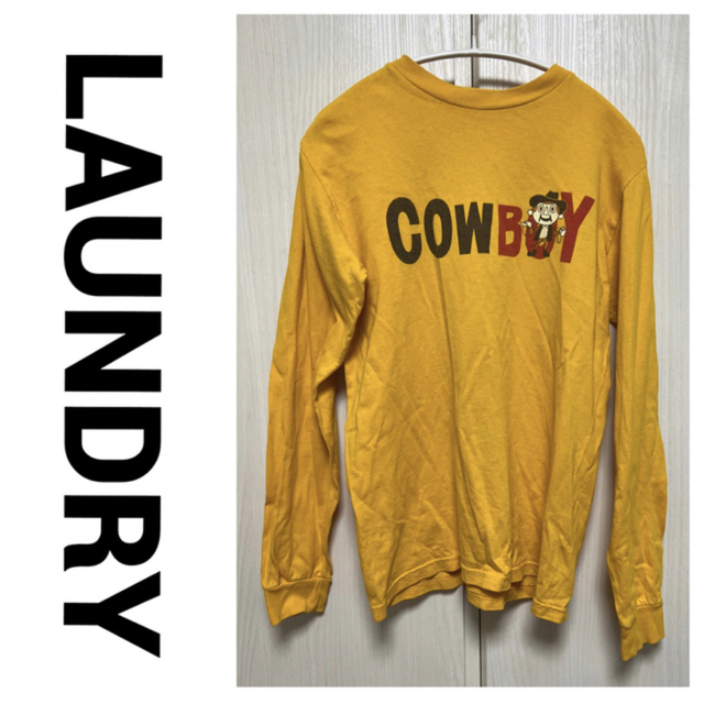 LAUNDRY(ランドリー)のLAUNDRY ランドリー ロンT 長袖 Tシャツ カウボーイ イエロー S レディースのトップス(Tシャツ(長袖/七分))の商品写真