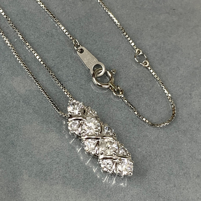 Pt900 Pt850 ダイヤモンド 1.00 ネックレス | www.jarussi.com.br
