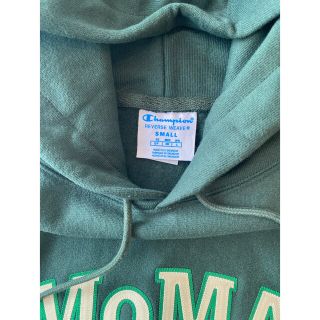 MOMA - 【Sサイズ】 海外限定 MOMA × champion パーカー グリーンの