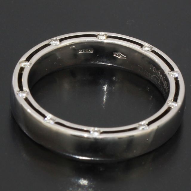 ダミアーニ DAMIANI Dサイド ダイヤ 20P リング 14号 K18WG-