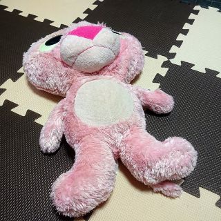 値下げ⤵️ 中古 ピンクパンサー ぬいぐるみ ピンク 景品用(キャラクターグッズ)