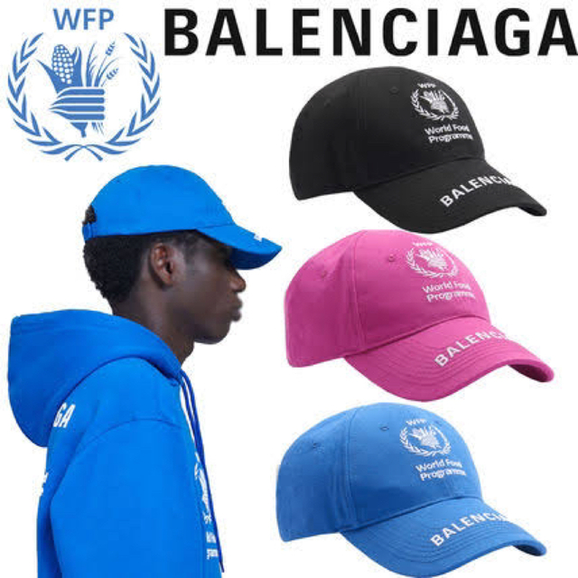 Balenciaga(バレンシアガ)のBALENCIAGA WFPブラックキャップ メンズの帽子(キャップ)の商品写真