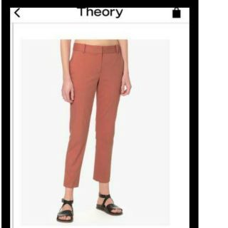 セオリー(theory)のtheory　ストレッチキャンバス　パンツ(クロップドパンツ)