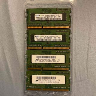 DDR3 8500S 1G 4枚(PCパーツ)