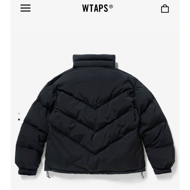 W)taps(ダブルタップス)のXL WTAPS TTL JACKET POLY TAFFETA ダウン メンズのジャケット/アウター(ダウンジャケット)の商品写真