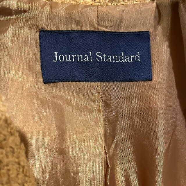 JOURNAL STANDARD(ジャーナルスタンダード)のジャーナルスタンダード　ハーフコート　JOURNALSTANDARD　ベージュ レディースのジャケット/アウター(その他)の商品写真