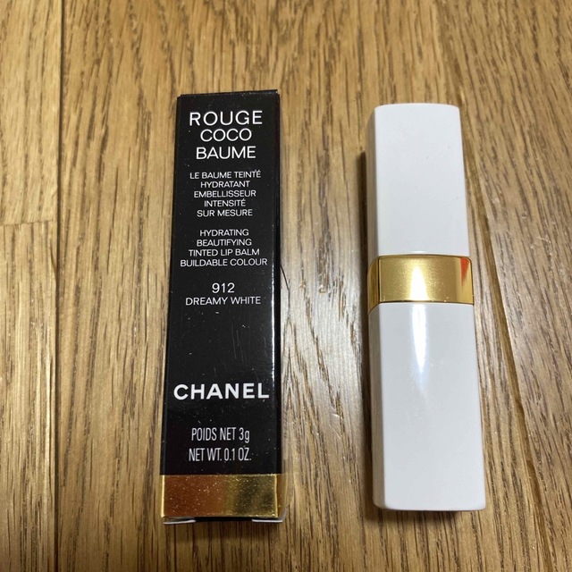 CHANEL(シャネル)のCHANEL ルージュココボーム912 ドリーミーホワイト リップクリーム コスメ/美容のスキンケア/基礎化粧品(リップケア/リップクリーム)の商品写真