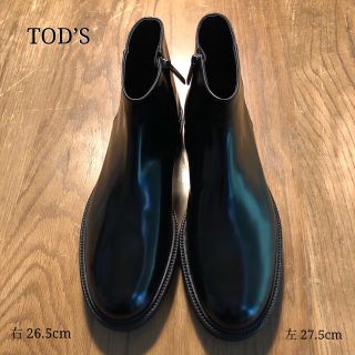 トッズ(TOD'S)のTOD'S トッズ  レザーアンクルブーツ ミスマッチサイズ【訳あり新品】(ブーツ)