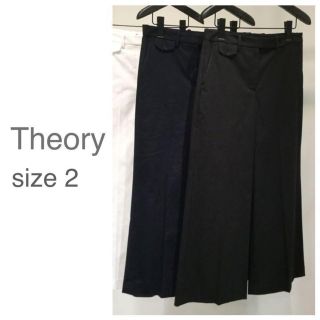 ★美品★ Theory ワイドパンツ フレアパンツ フォーマル 8106410