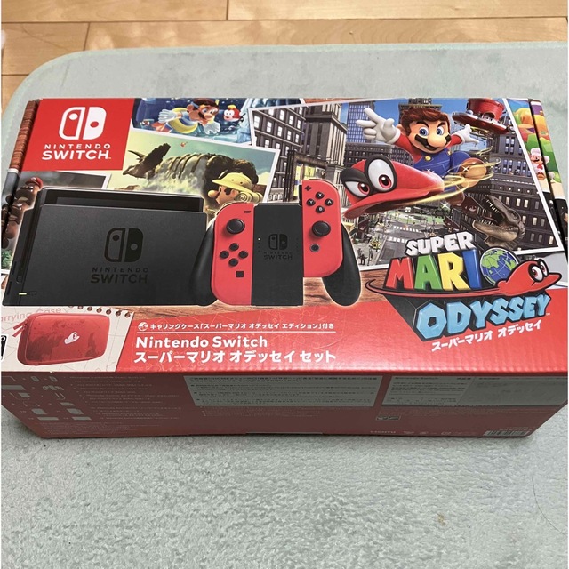 Nintendo Switch スーパーマリオ オデッセイセット 未対策機の通販 by