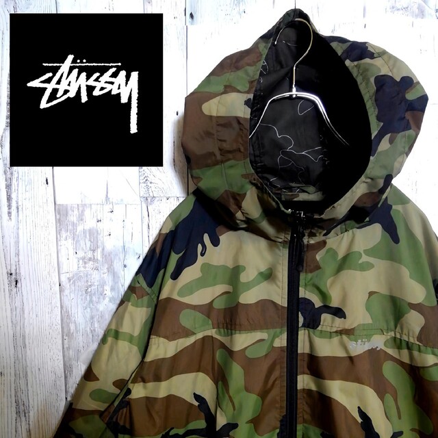 格安豊富な STUSSY - STUSSYステューシーアウターマウンテンパーカーの ...