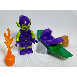 レゴ(Lego)のレゴ★スーパーヒーローズ スパイダーマン グリーンゴブリン 美品 人気 激レア(キャラクターグッズ)