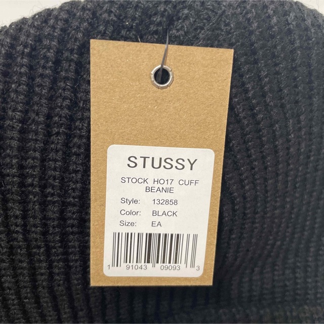 STUSSY(ステューシー)のStüssy ステューシー　ニット帽　新品未使用　ビーニー　USA製 メンズの帽子(ニット帽/ビーニー)の商品写真