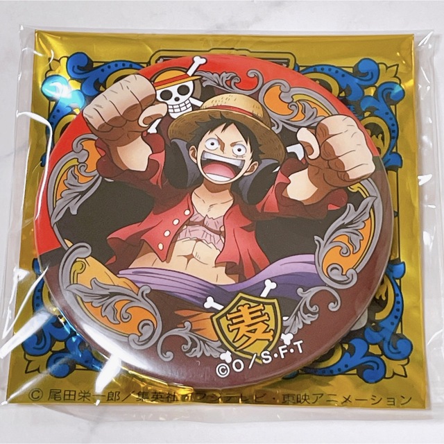 ONE PIECE - ONEPIECE 輩 缶バッジ 第24弾 WORLD ルフィの通販 by