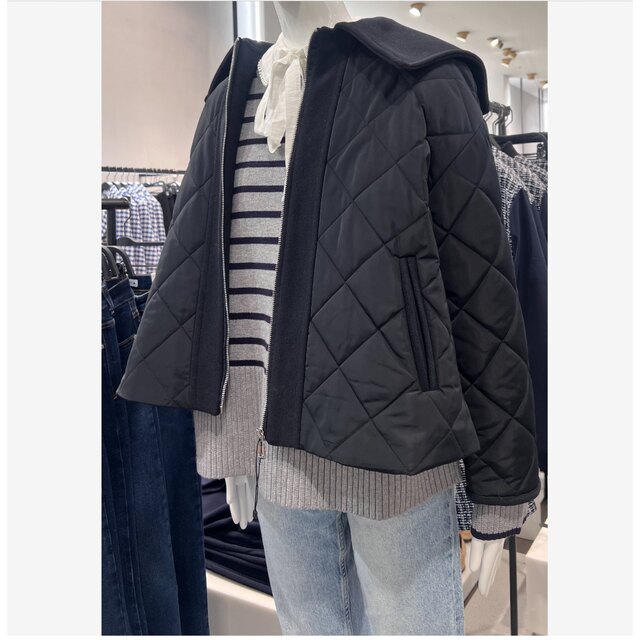 ZARA コントラスト パフ ジャケット | www.tspea.org