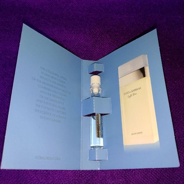 DOLCE&GABBANA(ドルチェアンドガッバーナ)のドルチェ＆ガッバーナ ライトブルー EDT 1.5ml コスメ/美容の香水(ユニセックス)の商品写真