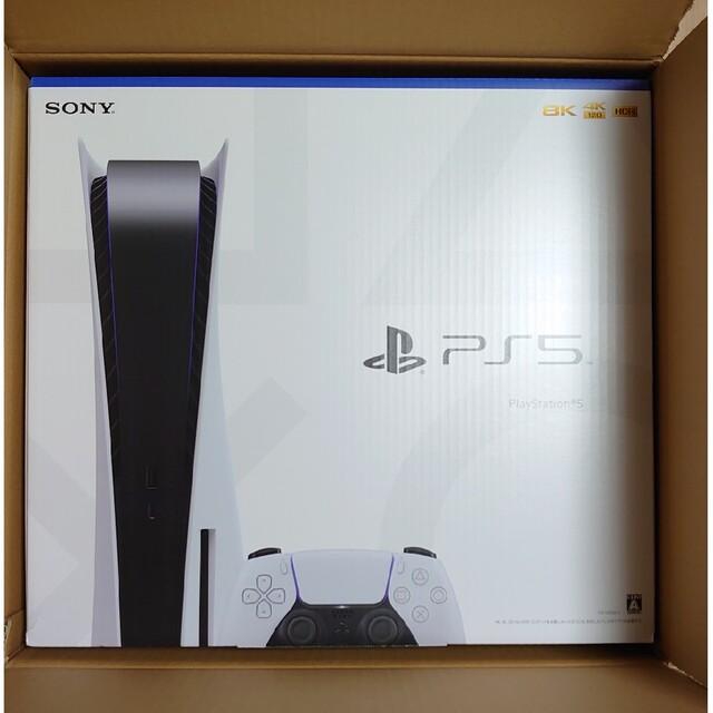 新型PS5 通常版ディスクドライブ搭載モデル　新品未開封品