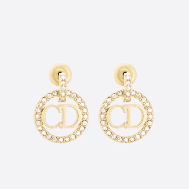 Dior - Dior ピアス CLAIR D LUNE ピアス メタル& クリスタルの通販 by