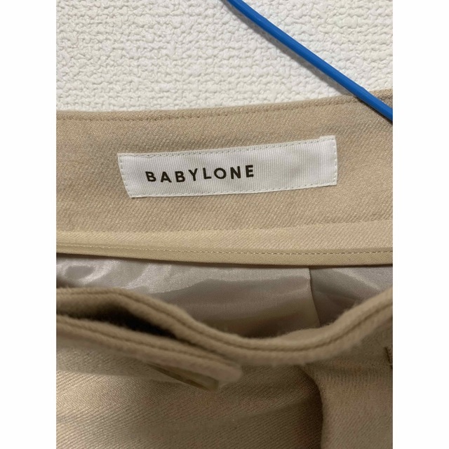 BABYLONE(バビロン)の新品未使用タグ付き　BABYLONE CMワイドTPD PT ベージュ レディースのパンツ(その他)の商品写真