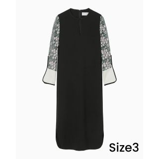 マメ(mame)のmame kurogouchi Floral Lace Sleeve Dress(ロングワンピース/マキシワンピース)