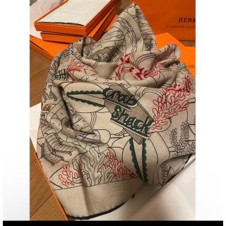 国内外の人気集結!小物Hermes - 未使用【エルメス】カレ90 セラフェット リバーシブル シルク