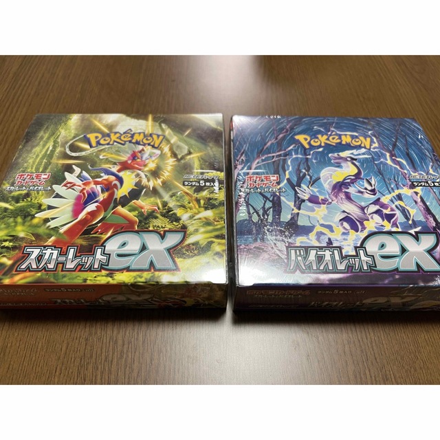 ポケカシュリンク付き スカーレット ex バイオレット ex box - Box ポケカシュリンク付き スカーレット ex バイオレット ex box - Box