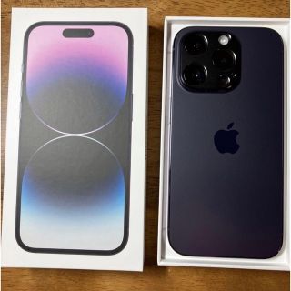 Apple - iphone 14 pro 128GB ディープパープル おまけ多数の通販 by