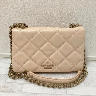 ケイトスペードニューヨーク(kate spade new york)のケイトスペード　kate spade チェーン　ショルダーバッグ　ピンク(ショルダーバッグ)