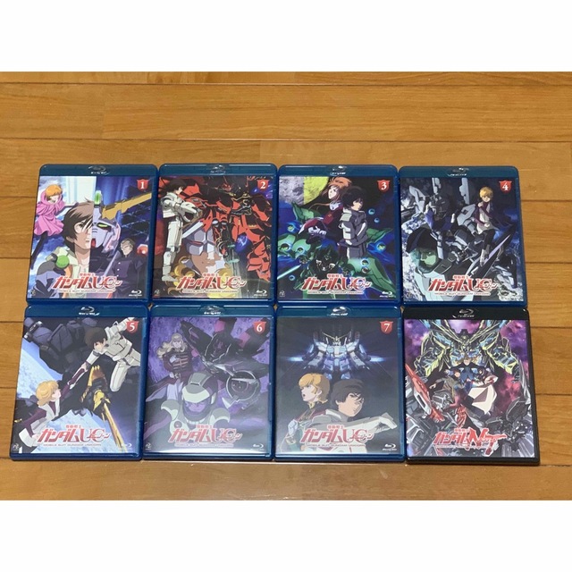 【送料無料】機動戦士 ガンダム  ユニコーン ナラティブ ブルーレイ 8点セット エンタメ/ホビーのDVD/ブルーレイ(アニメ)の商品写真