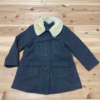 プチバトー(PETIT BATEAU)のプチバトー　ウールコート　116㎝(コート)