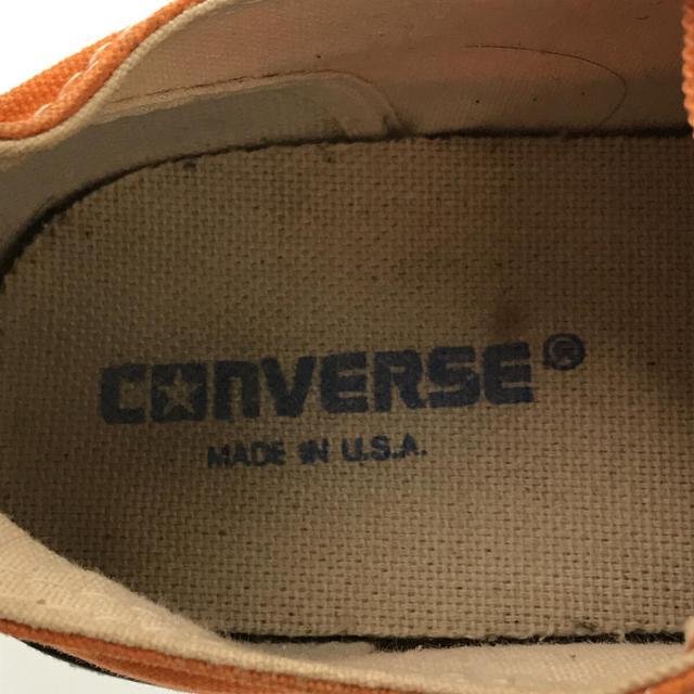 CONVERSE(コンバース)のCONVERSE / コンバース | 1990s VINTAGE USA製  ヴィンテージ ローカットスニーカー orange | ‐ | オレンジ | メンズ メンズの靴/シューズ(スニーカー)の商品写真