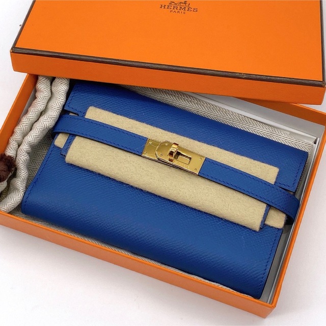 サイズ交換OK】 Hermes - エルメス 三つ折り 財布 ケリーウォレット