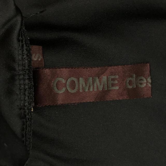 COMME des GARCONS(コムデギャルソン)の【美品】  COMME des GARCONS / コムデギャルソン | AD2020 2021SS | Cacophony 不協和音期 ポリエステル プリーツ ノースリーブ 変形 チュニック | S | ブラック | レディース レディースのトップス(チュニック)の商品写真