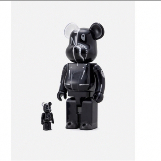 BE@RBRICK(ベアブリック)のBE@RBRICK BAPE NEIGHBORHOOD 400% 新品未使用 エンタメ/ホビーのフィギュア(その他)の商品写真