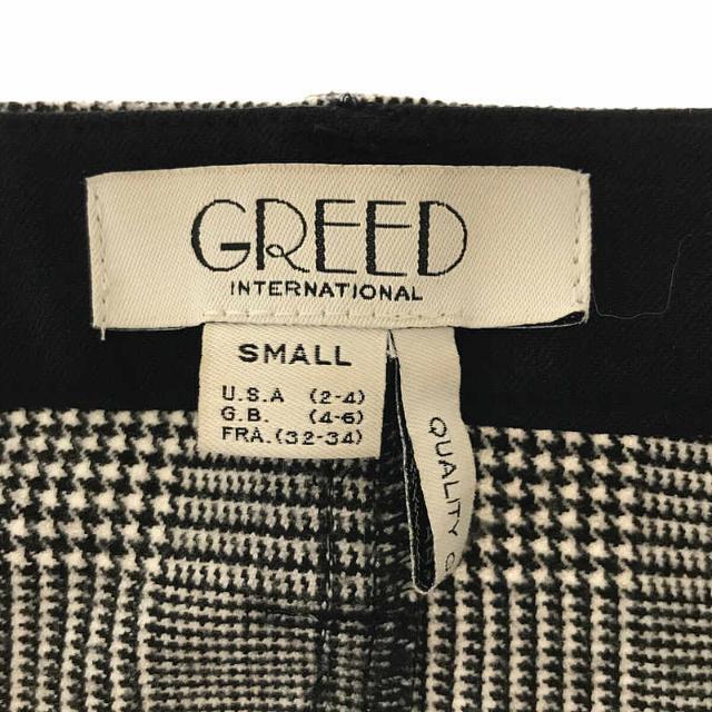 Greed International / グリードインターナショナル | グレンチェック テーパードパンツ | S | グレー | レディース レディースのパンツ(その他)の商品写真