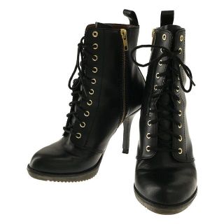 ドクターマーチン(Dr.Martens)のDr.Martens / ドクターマーチン | レースアップ ピンヒール ショートブーツ | US 6 | ブラック | レディース(ブーツ)