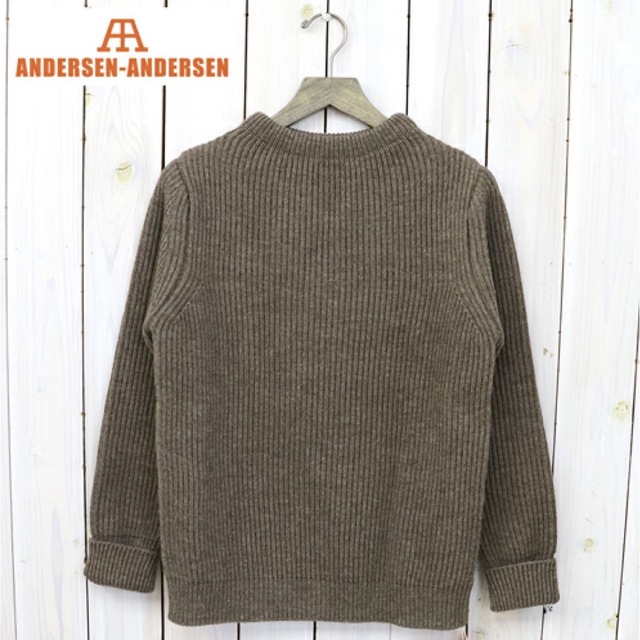 トップスANDERSEN-ANDERSEN "THE NAVY-CREW NECK"