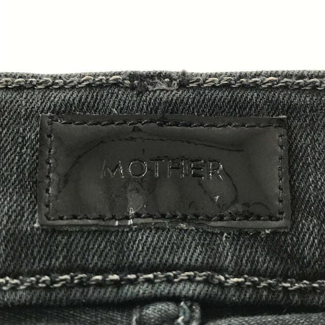 mother(マザー)のMOTHER / マザー | Deuxieme Classe ドゥーズィエムクラス 取扱い FADED BLACK INSIDER CROP インサイダー クロップド デニム パンツ | 38 | ダークグレー | レディース レディースのパンツ(その他)の商品写真