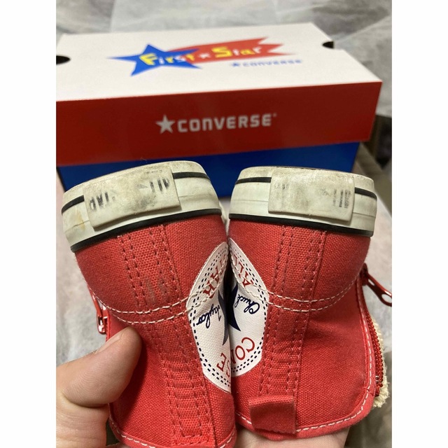 CONVERSE(コンバース)のconverse（コンバース）　First star   18cm キッズ/ベビー/マタニティのキッズ靴/シューズ(15cm~)(スニーカー)の商品写真