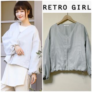 レトロガール(RETRO GIRL)のRETRO GIRL♡オーガンジーブルゾン(ブルゾン)