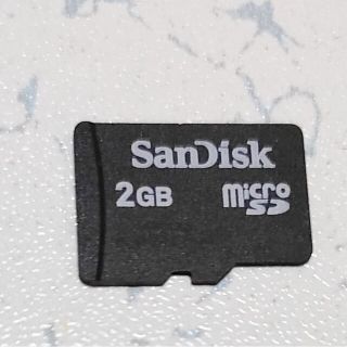 サンディスク(SanDisk)のmicroSDカード 2GB SanDisk サンディスク スマートフォン スマ(その他)