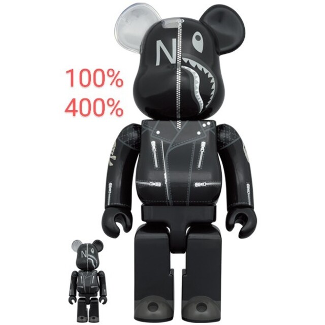 BE@RBRICK(ベアブリック)のBAPE NEIGHBORHOOD BE@RBRICK 100% & 400% エンタメ/ホビーのフィギュア(その他)の商品写真